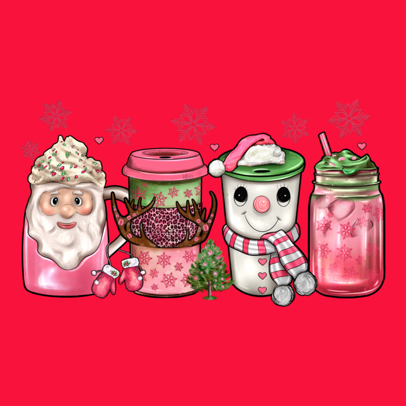 Pink Christmas Coffee Classic Tee by JahusDesignShop | Teevron