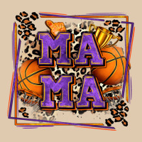 Basketball Mama With Leopard Heavyweight Sweatshirt | Teevron
