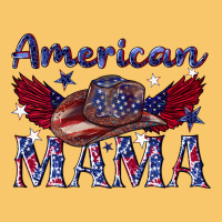 American Mama With Cowboy Vintage Hoodie | Teevron