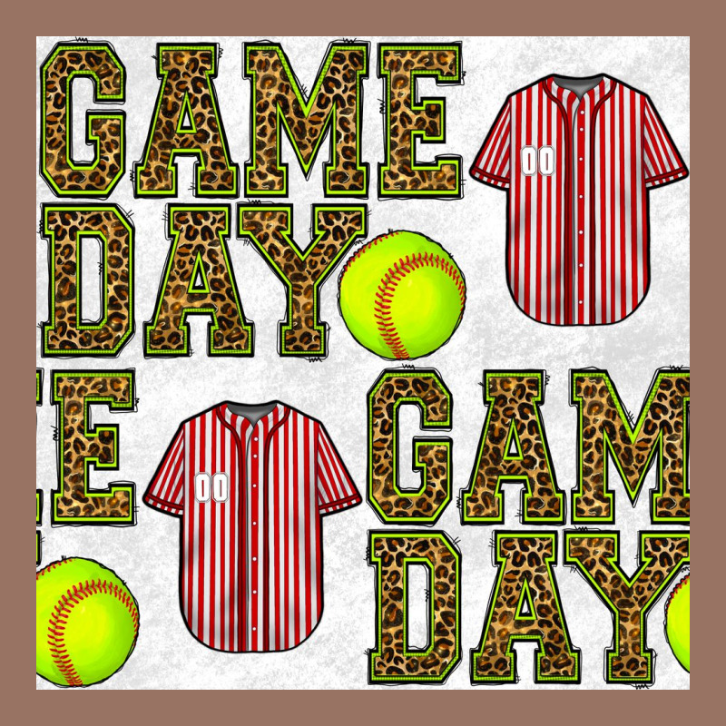 Softball Uniform Game Day Seamless Pattern Premium Hoodie by BundleAndBundleShop | Teevron