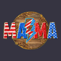 American Mama With Lightning Bolt Vintage Hoodie | Teevron