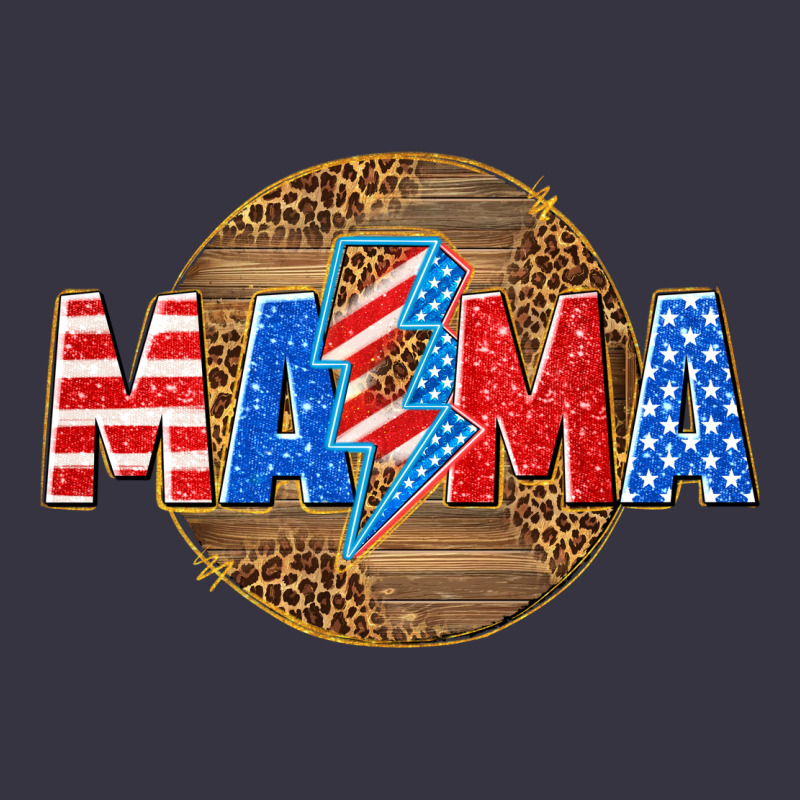American Mama With Lightning Bolt Vintage Hoodie by texasbilliewilder | Teevron