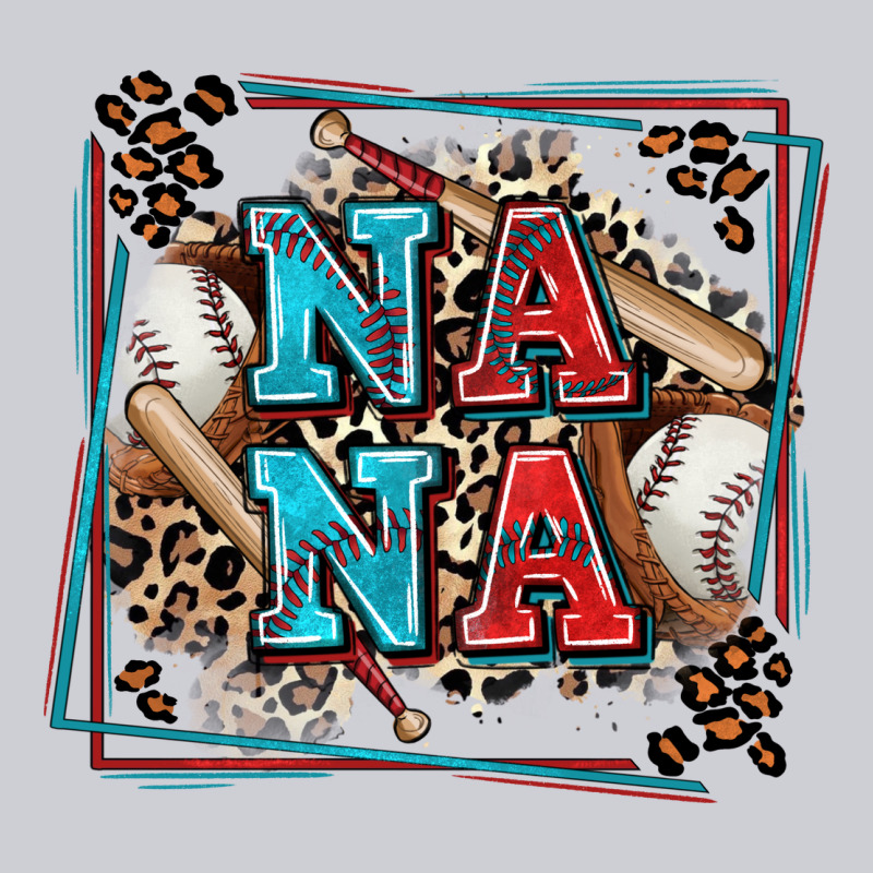 Baseball Nana With Leopard Heavyweight Sweatshirt by Zillion Design Studio | Teevron