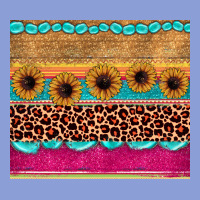 Leopard Sunflower Gemstone Long Sleeve Tee | Teevron