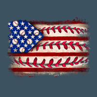 Baseball American Flag Urban Heavy Tee | Teevron