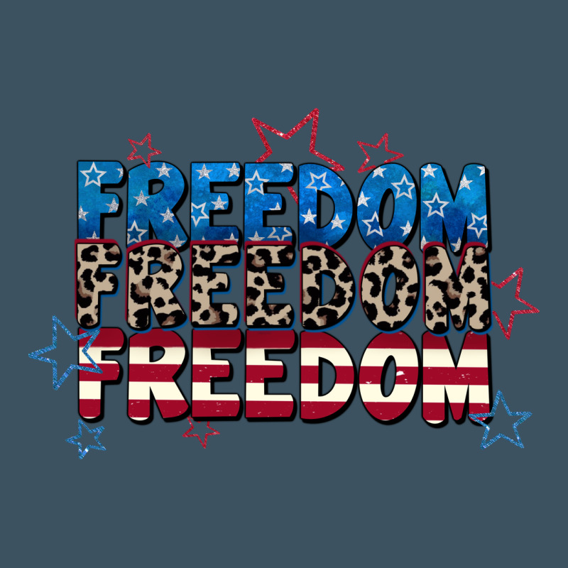 Freedom Freedom Freedom 4th Of July Urban Heavy Tee by CowGirlArtShop | Teevron