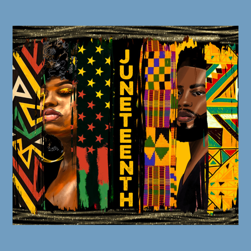 Juneteenth Tumbler Urban Heavy Tee by HRA Design Shop | Teevron