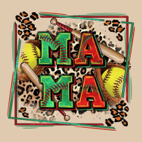 Softball Mama With Leopard Heavyweight Sweatshirt | Teevron