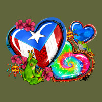 Western Leopard Puerto Rico   Hearts Classic Tee | Teevron