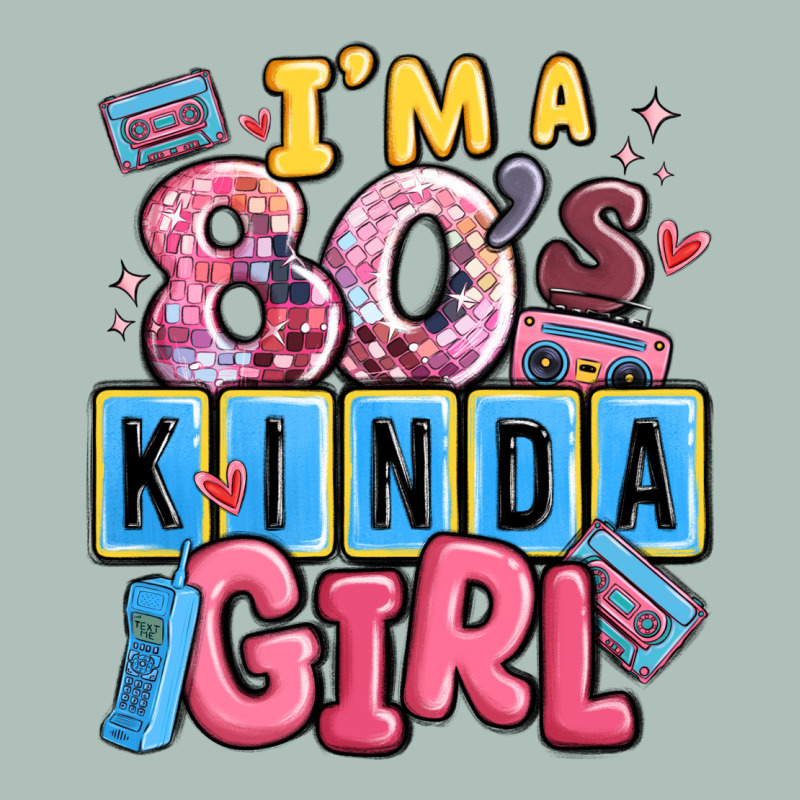 I'm A 80's Kinda Girl Heavyweight Hoodie by MaliasSmallBusiness | Teevron