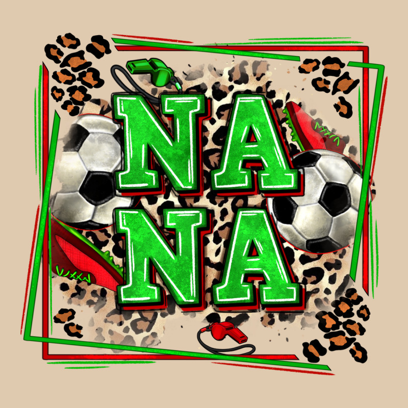 Soccer Nana With Leopard Heavyweight Sweatshirt by Zillion Design Studio | Teevron
