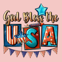 God Bless The Usa 4th Of July Urban Heavy Tee | Teevron