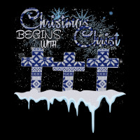 Christmas Christ Begins With Urban Hoodie | Teevron