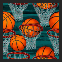 Basketball Hoop Seamless Pattern Premium Hoodie | Teevron
