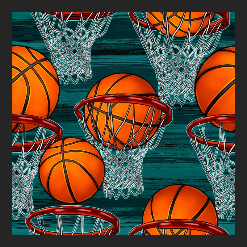 Basketball Hoop Seamless Pattern Premium Hoodie by BundleAndBundleShop | Teevron