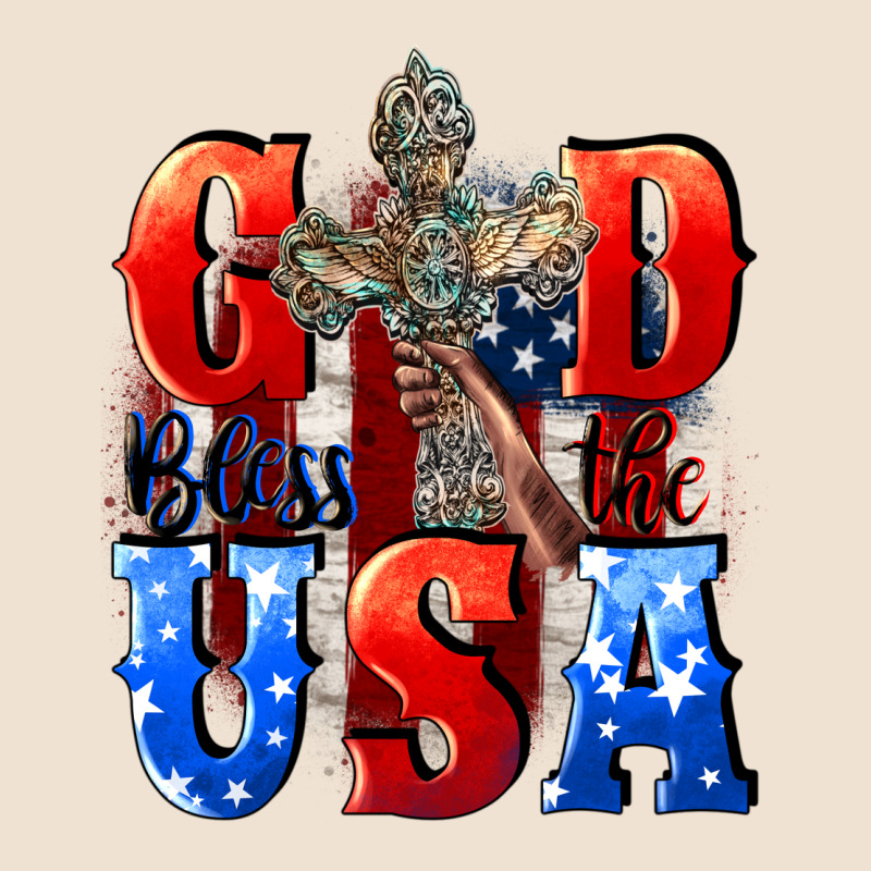 God Bless The Usa  4th Of July Urban Heavy Tee by CowGirlArtShop | Teevron