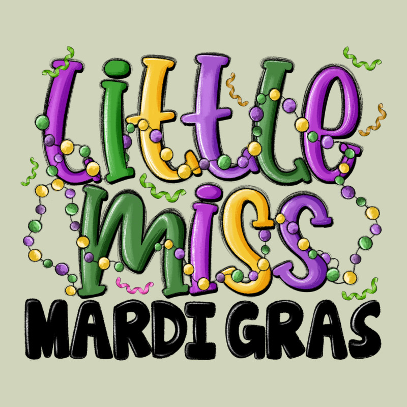 Little Miss Mardi Gras Heavyweight Hoodie by MaliasSmallBusiness | Teevron