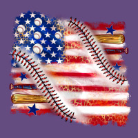 Baseball American Flag Vintage Hoodie | Teevron