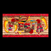 Fiesta  License Plate Template Zipper Hoodie | Teevron