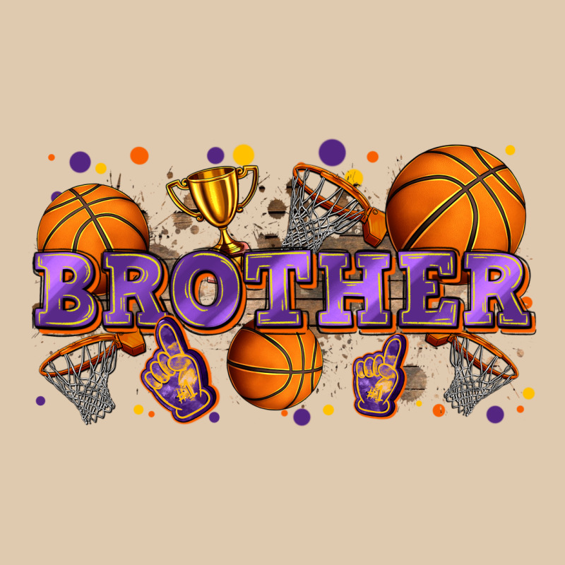 Brother Basketball Heavyweight Sweatshirt by Zillion Design Studio | Teevron