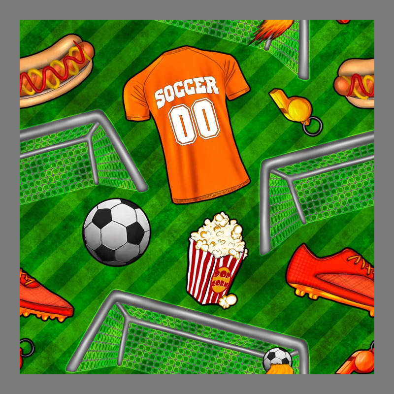 Soccer Ball Uniform And Shoes Seamless Pattern Premium Hoodie by BundleAndBundleShop | Teevron