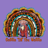 Gobble Till You Wobble Thanksgiving Rainbow Urban Hoodie | Teevron