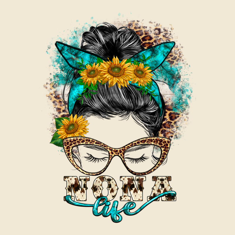 Nona Life Messy Bun Premium Tee by BarkalooDesign | Teevron