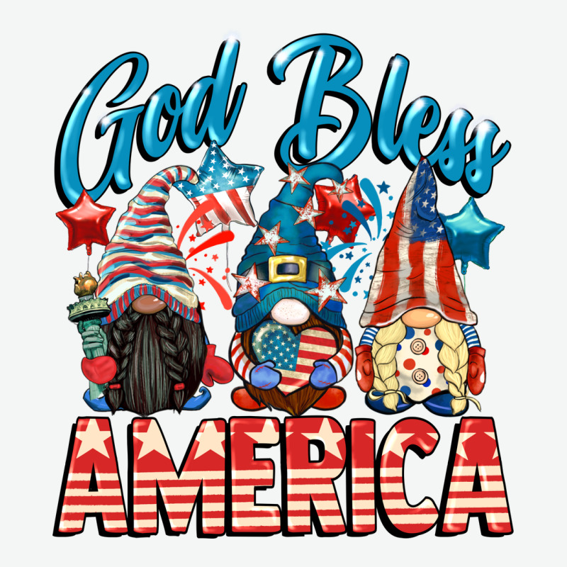 God Blessed America Gnomes 4th Of July Urban Heavy Tee by CowGirlArtShop | Teevron