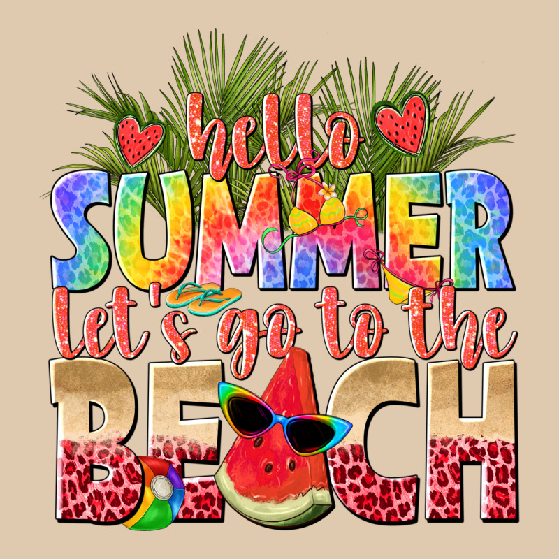 Hello Summer Lets Go To The Beach Heavyweight Sweatshirt by texasbilliewilder | Teevron
