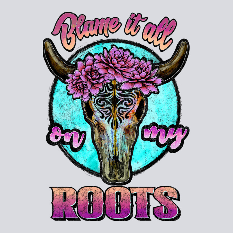 Blame It All On My Roots White Zipper Hoodie by JahusDesignShop | Teevron