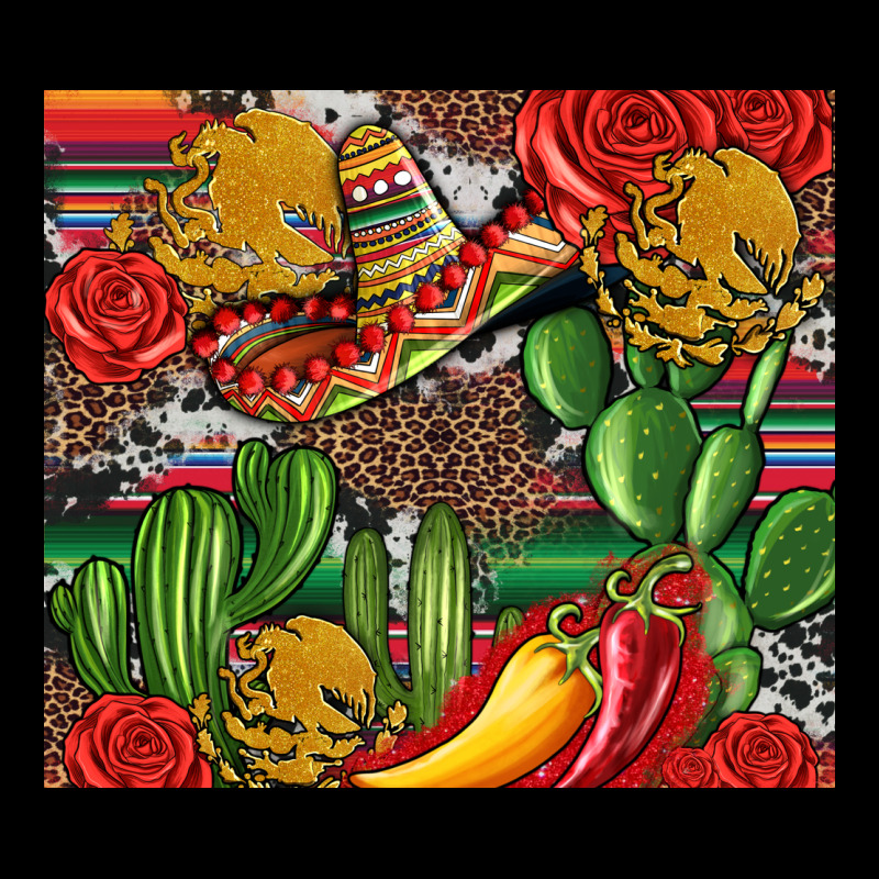 Mexican Cacti Zipper Hoodie by Artiststas | Teevron