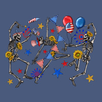 Fourth Of July Dancing Skeleton Vintage Hoodie | Teevron