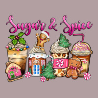 Sugar And Spice Pink Gingerbread Coffee Cups Vintage Hoodie | Teevron