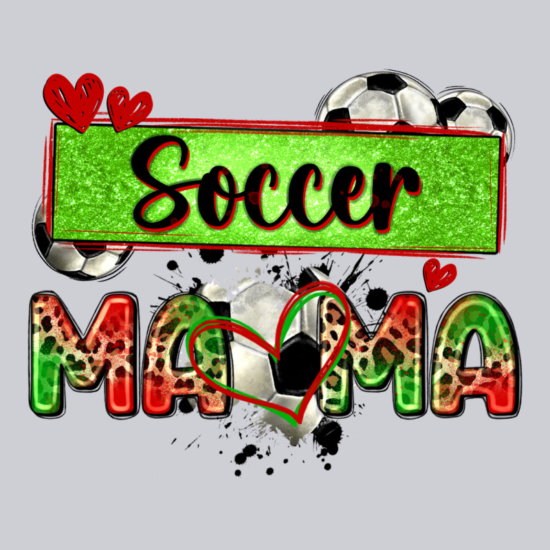 Soccer Mama With Leopard Heavyweight Sweatshirt by Zillion Design Studio | Teevron