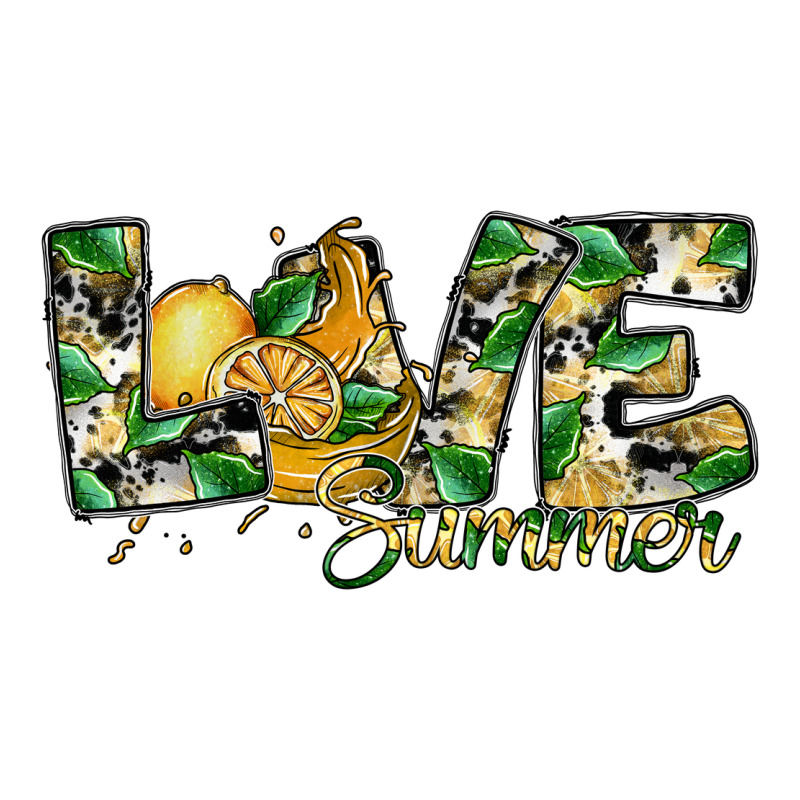 Love Summer Lemon Urban Heavy Tee by SublimationCraftShop | Teevron