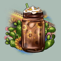 Sunflower Coffee Cup Cactus Classic Tee | Teevron
