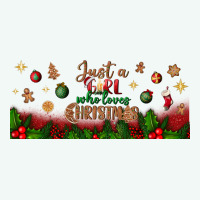 Just A Girl Who Loves Christmas Libbey Glass Premium Hoodie | Teevron