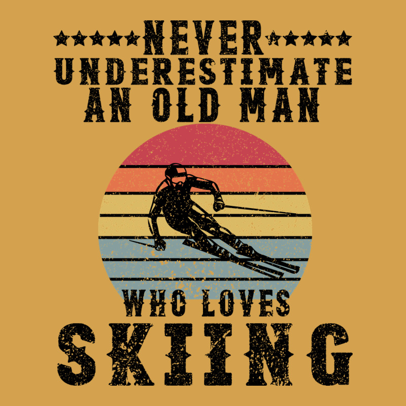 Never Underestimate An Old Man Who Loves Skiing Urban Hoodie by Bettercallsaul | Teevron