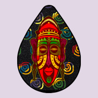 African Masks Teardrop  6 Classic Tee | Teevron