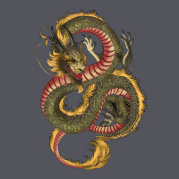 Green And Yellow Dragon Vintage Hoodie | Teevron