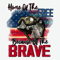 Home Of The Free Because Of The Brave 4th Of July Urban Heavy Tee | Teevron