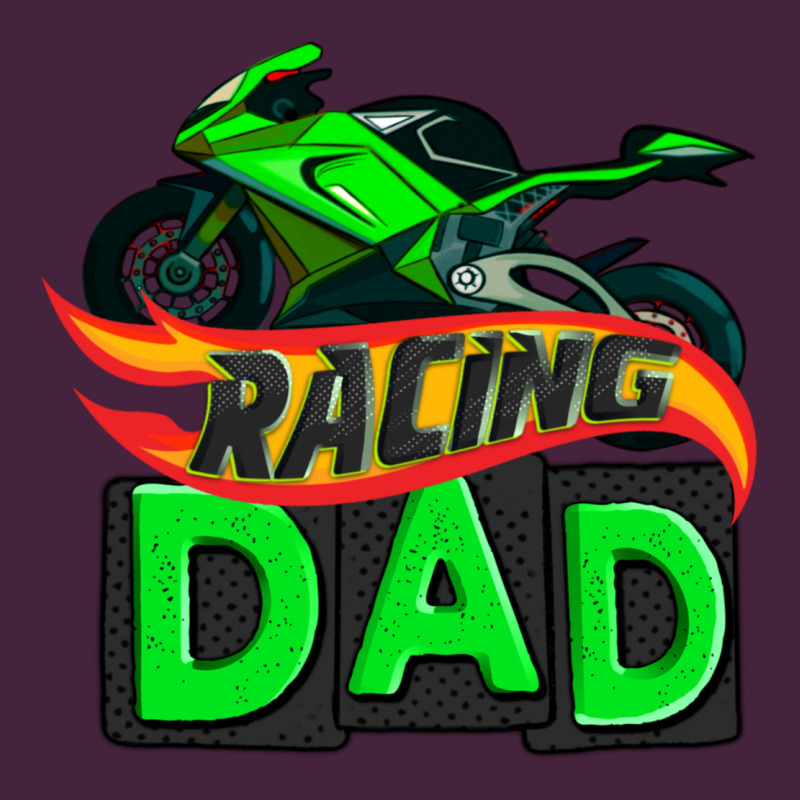 Racing Dad With Racing Motorcycle Classic Tee by AdoDesignShop | Teevron