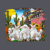 Easter Farm With Bunnies Vintage Hoodie | Teevron