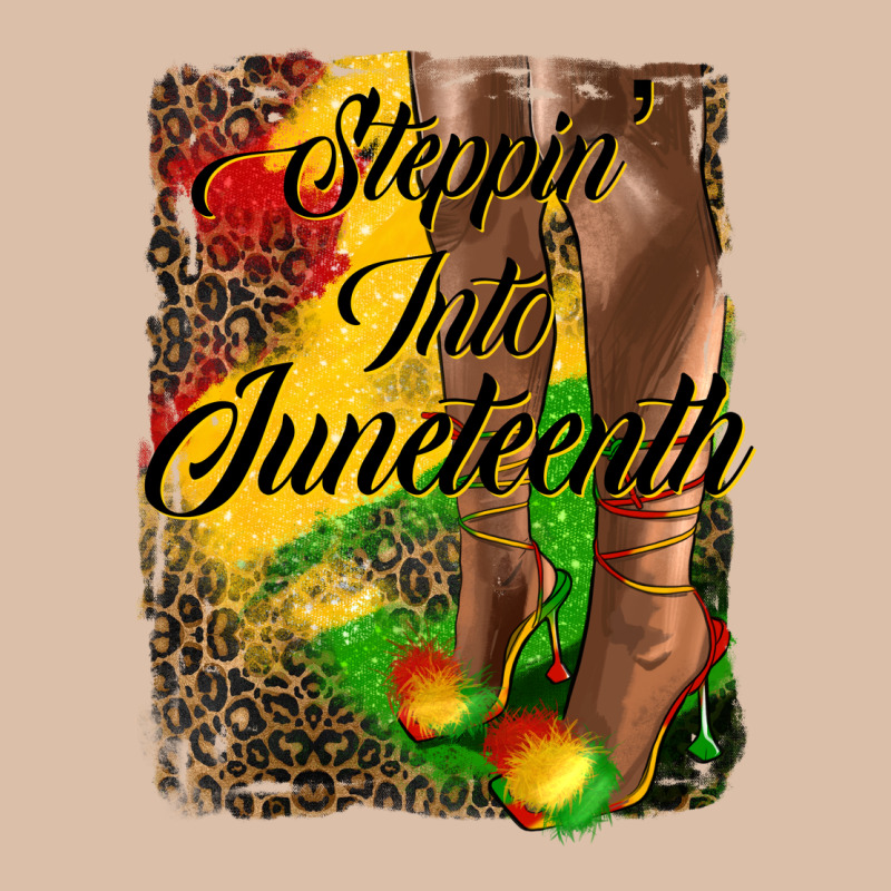 Steppin'  Into Juneteenth Urban Heavy Tee by HRA Design Shop | Teevron