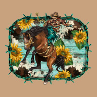 Western Rodeo Horse Cowhide Sunflowers Vintage Tee | Teevron