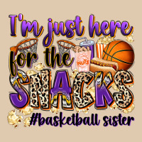 I'm Just Here For The Snacks #basketball Sister Heavyweight Sweatshirt | Teevron