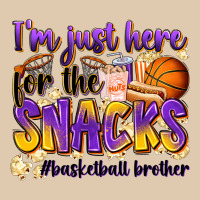 I'm Just Here For The Snacks #basketball Brother Heavyweight Sweatshirt | Teevron