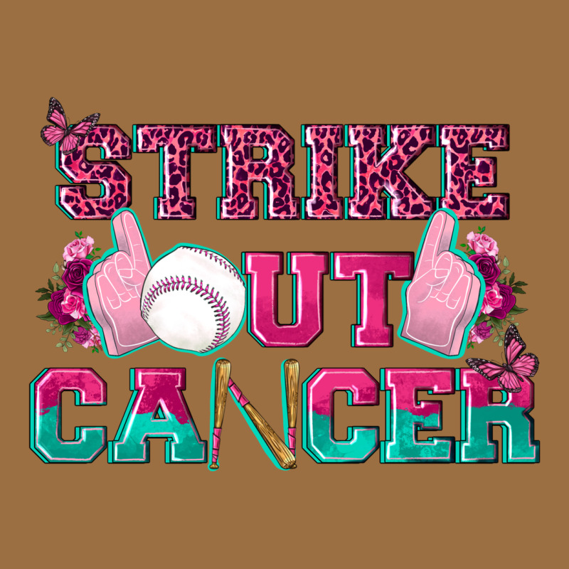 Strike Out Cancer Baseball Vintage Tee by texasbilliewilder | Teevron