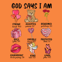 God Says I Am Valentine's Day Premium Sweatshirt | Teevron