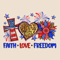 Faith Love Freedom Urban Heavy Tee | Teevron